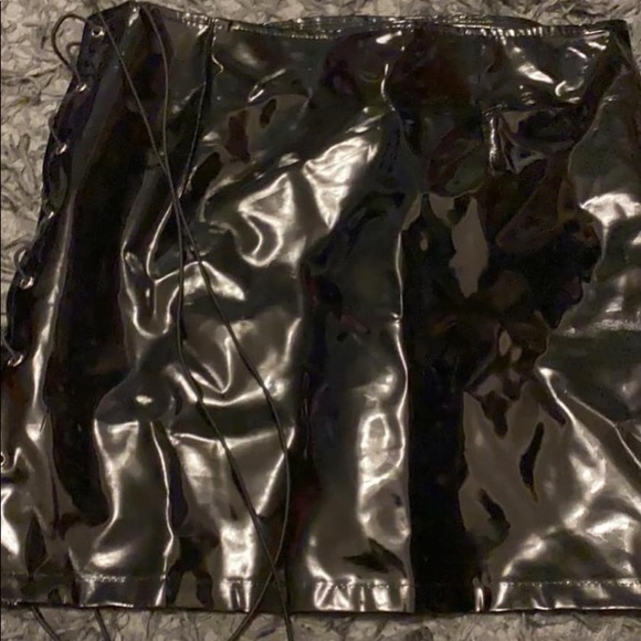 Fashion Nova Dresses & Skirts - Leather skirt